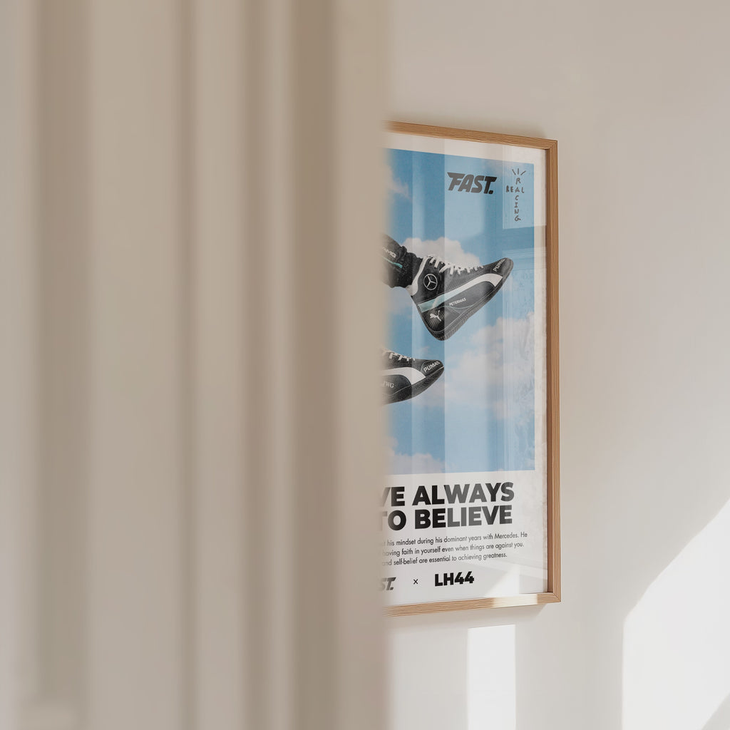 Mercedes x Hamilton Poster