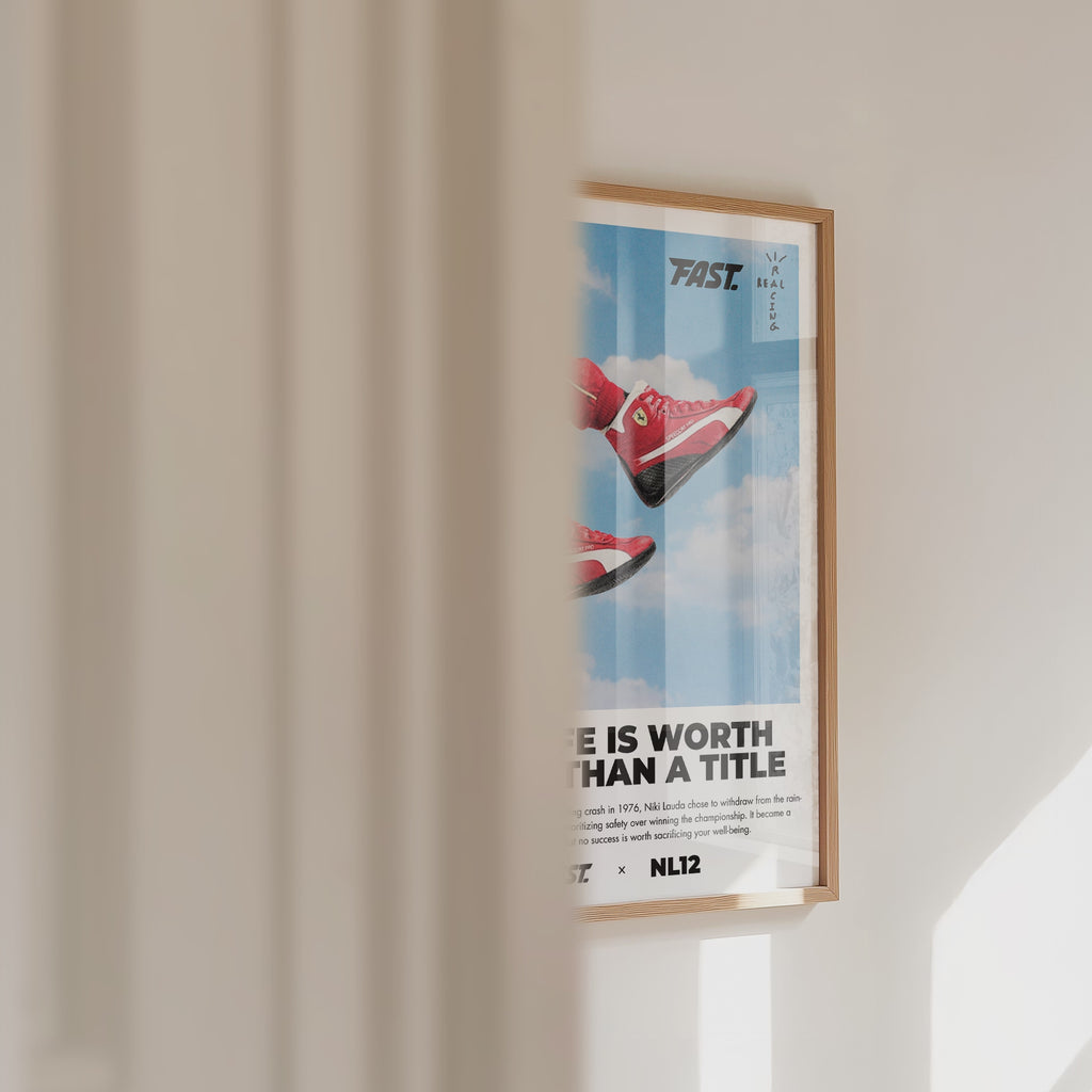 Ferrari x Lauda Poster