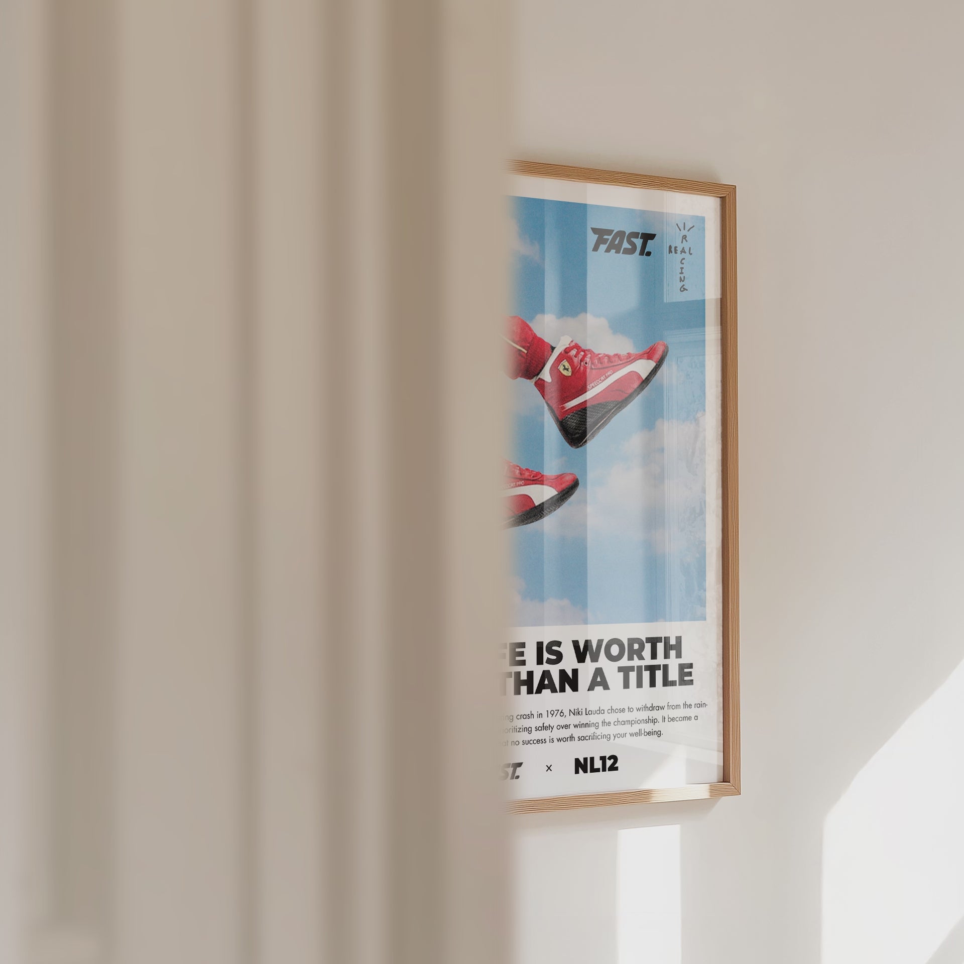 Ferrari x Lauda Poster