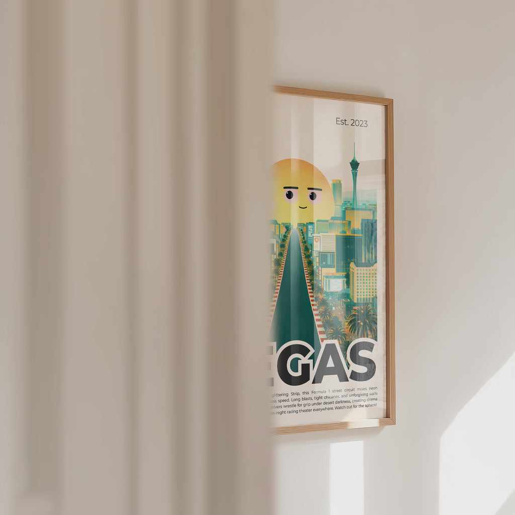 Vegas Circuit Poster