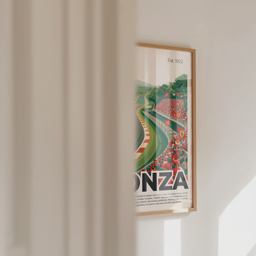 Monza Circuit Poster