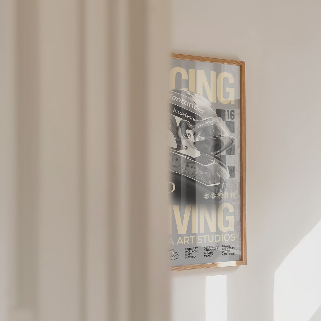 Leclerc Magazine Poster - Gray