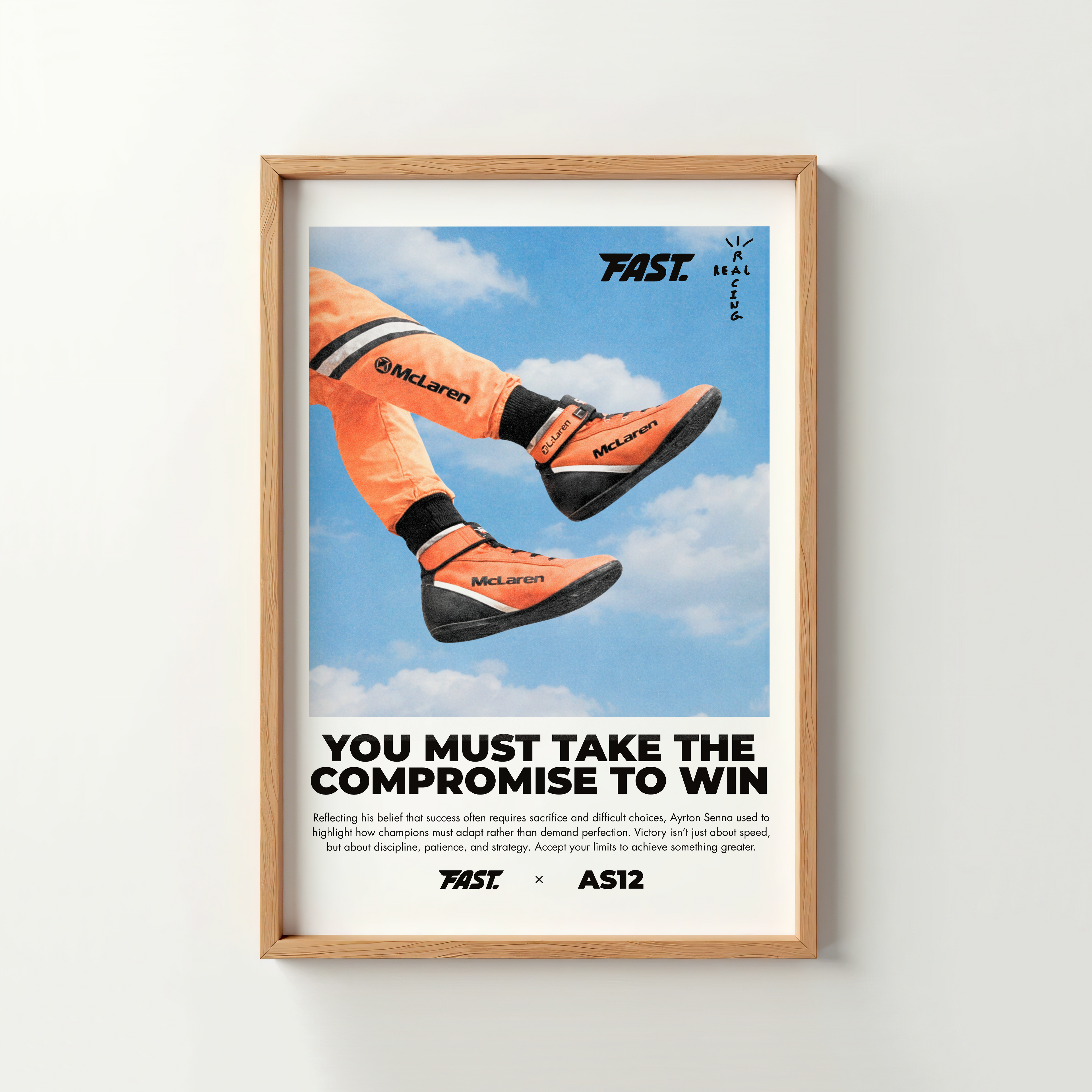 McLaren x Senna Poster