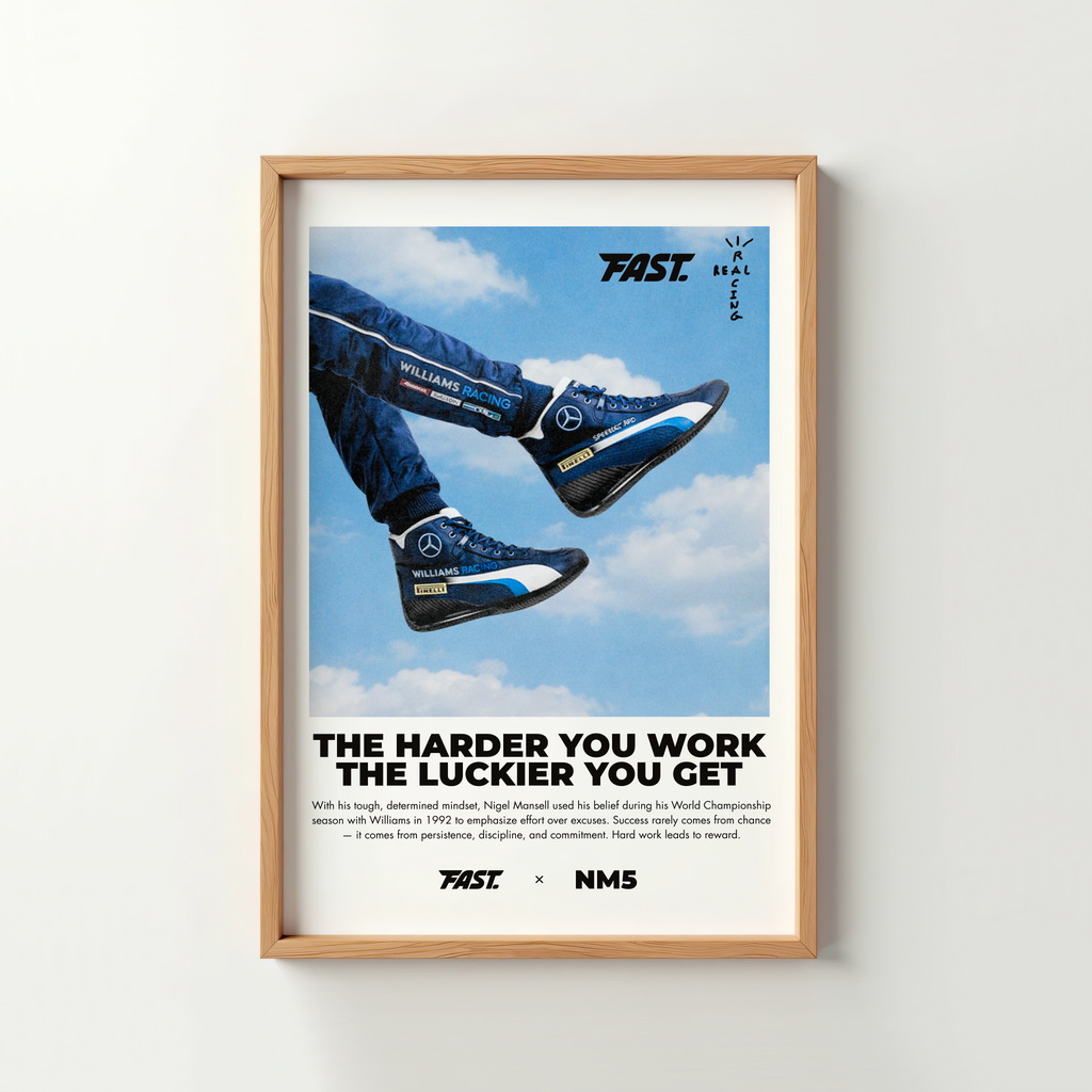 Williams x Mansell Poster